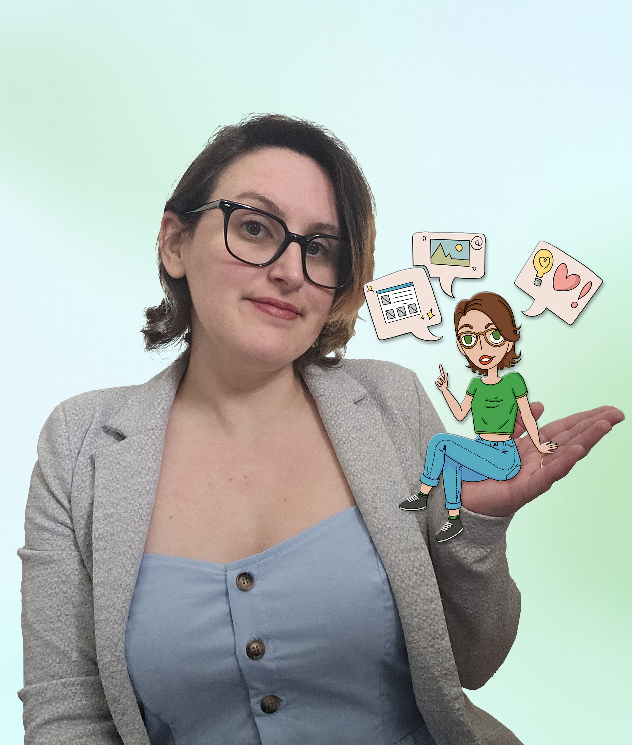 Illustration développeuse