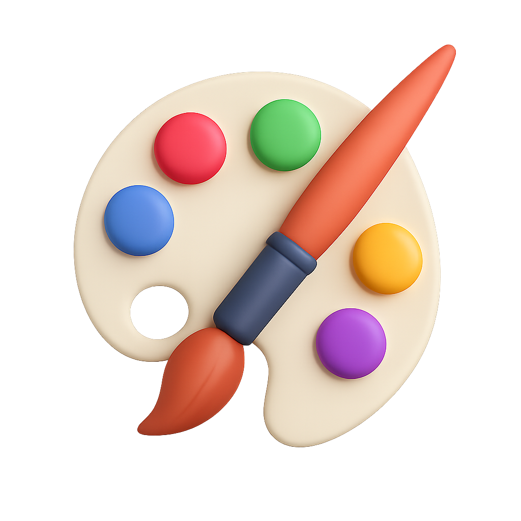 palette peinture